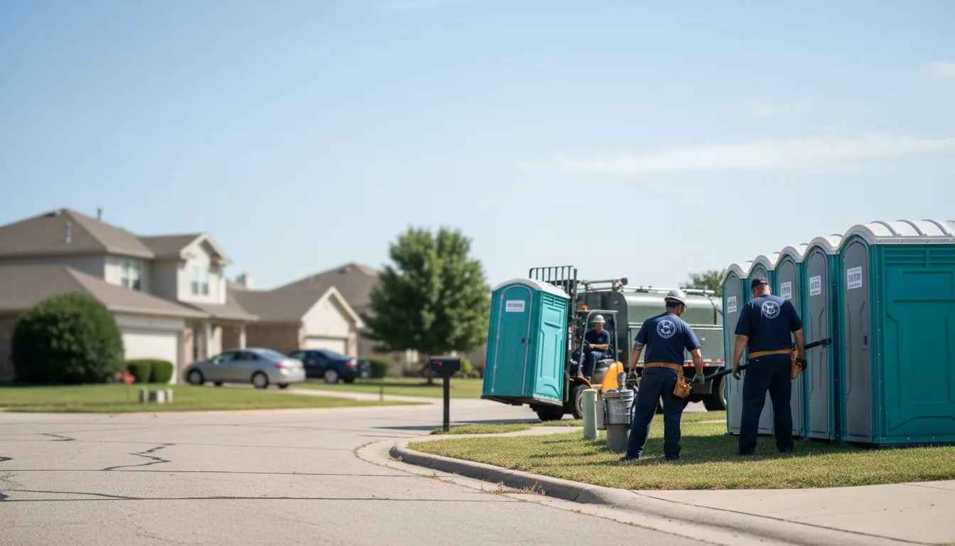 Porta Potty Rental in Cedar Hill, TX near me